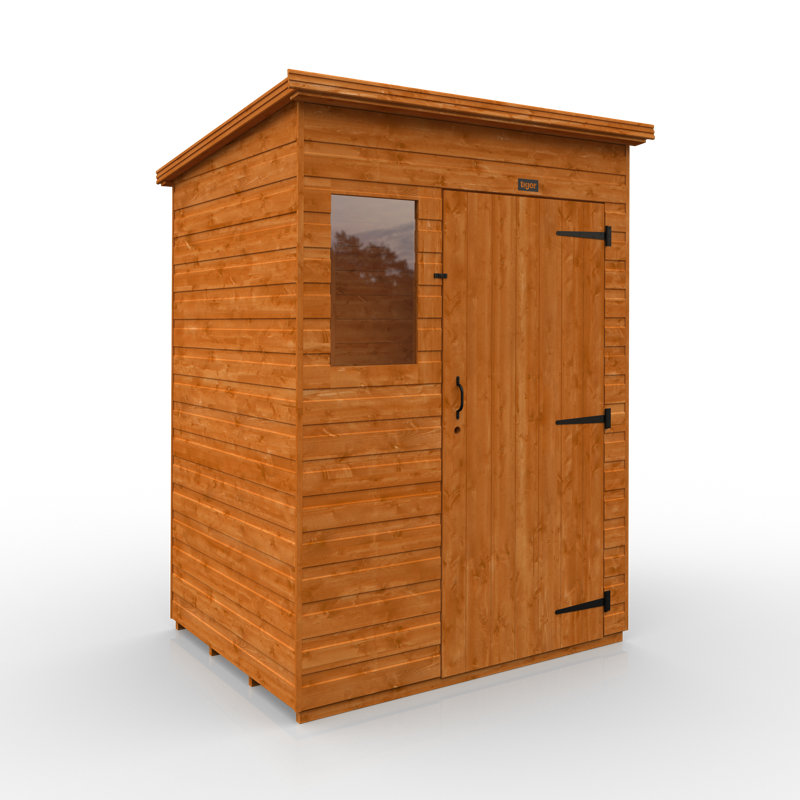 5x4w Tiger Shiplap Pent