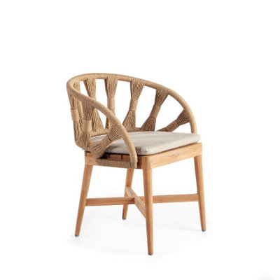 Krabi Outdoor Teak Dining Armchair