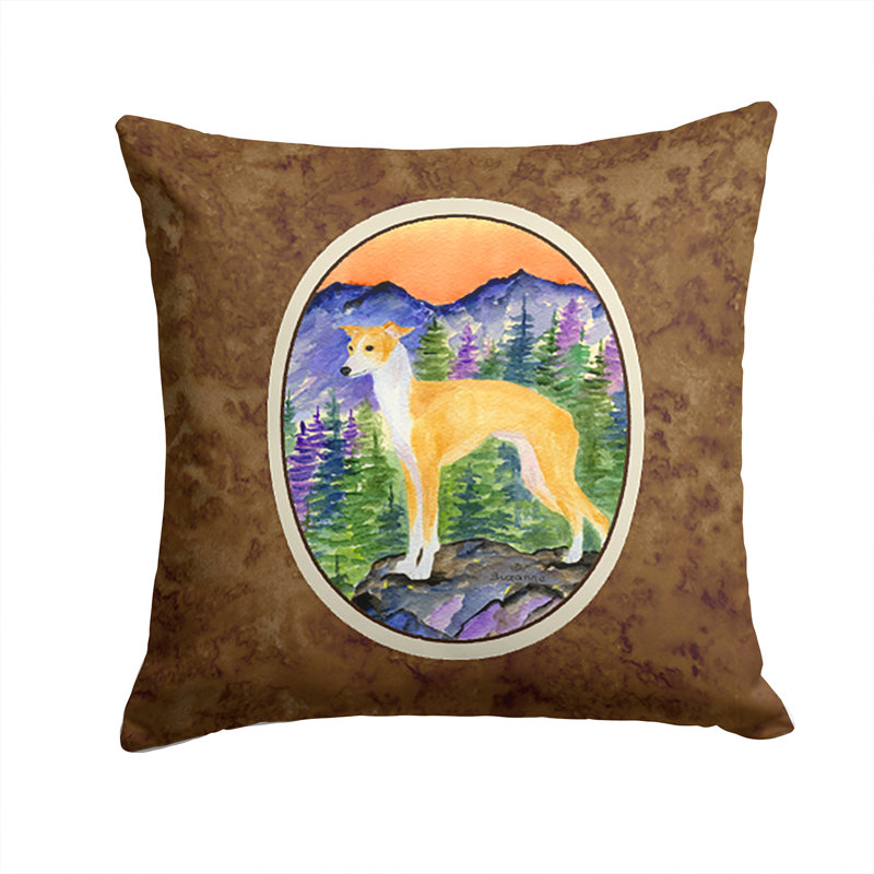 Coussin décoratif intérieur/extérieur italien lévrier