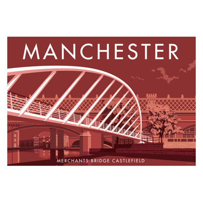 Manchester 5 by Stephen Millership - Print