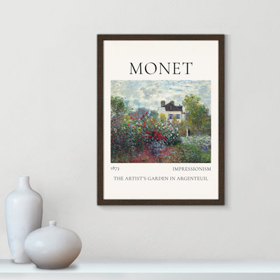 Rocchetto "Artists Garden in Argenteuil" Print