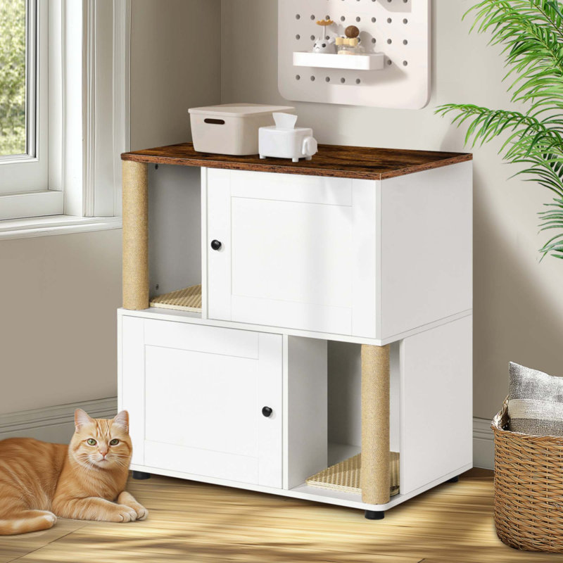 Litière pour chat double Enclouse