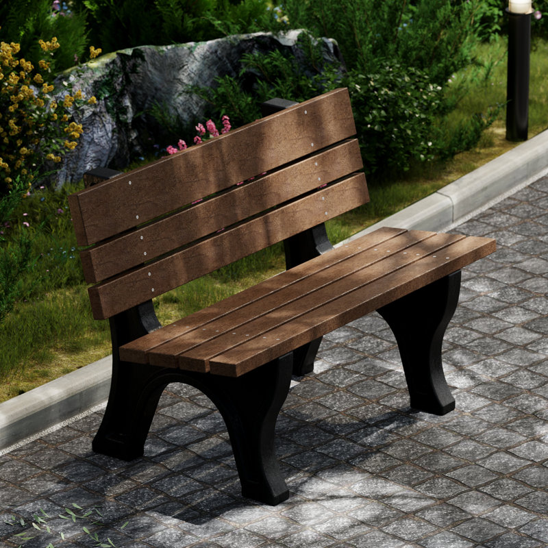 Banc Heritage Park, Brun / Noir, 4 pi