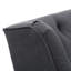 Chaise berçante capitonnée en tissu-63161925