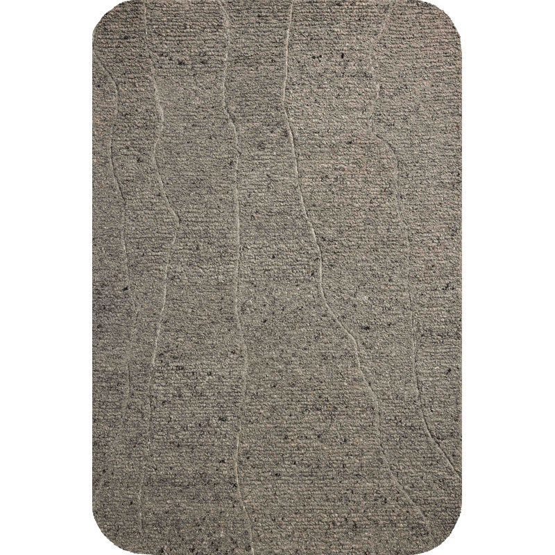 Tapis gris / gris Coleman, Rectangle 2 pi 3 po x 3 pi 9 po
