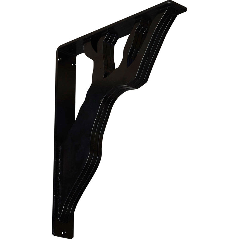 Support en fer forgé Damon, 2 po x 15 po