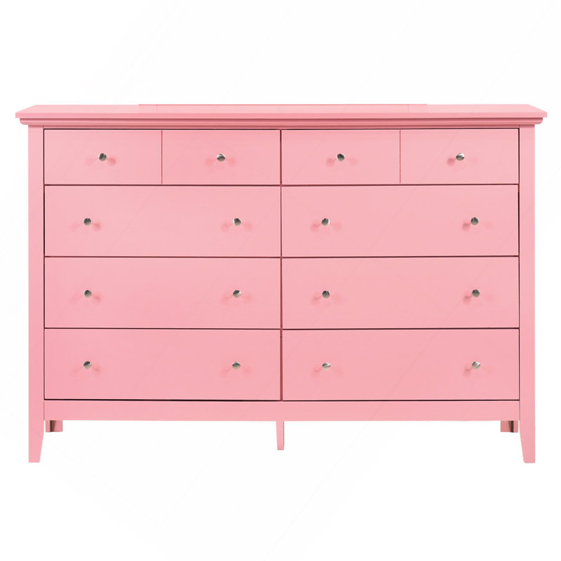 Charmante commode décontractée rose, Rose