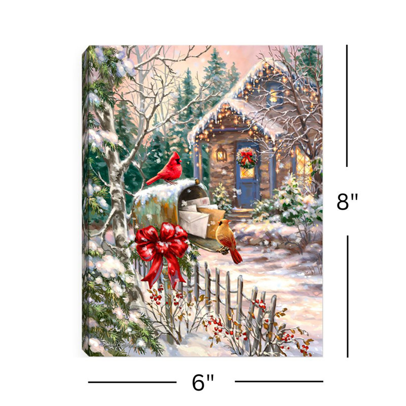 Mini toile de fond chevalet 8 x 6 Cardinal Cottage