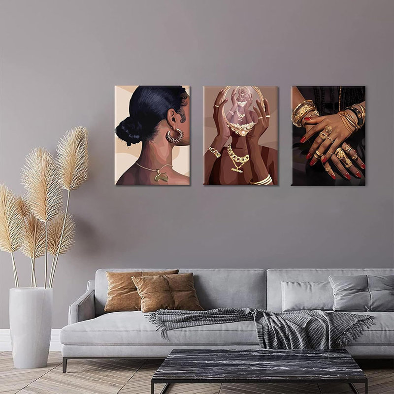 3 Piece Wrapped Canvas Print