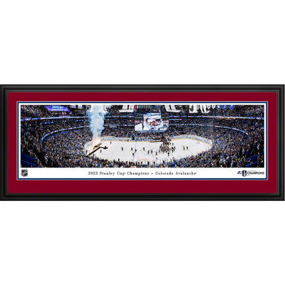 Colorado Avalanche, 2022 Stanley Cup Champions Panoramic Print