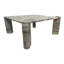 Table basse décorative carrée en marbre avec coins arrondis Kramer