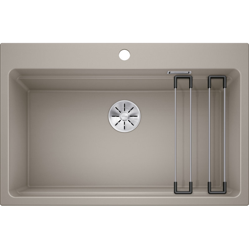 Etagon Single Bowl Inset Kitchen Sink, Tartufo