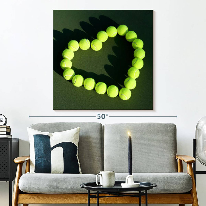 Balles de tennis Sirci, H 33 po x l 33 po