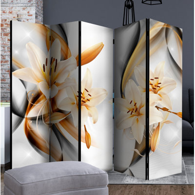 Delphia 172cm H Folding Room Divider