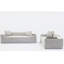 Boucle grise avec table de bout - 3 places et 2 places pour la détente du salon-1240305884