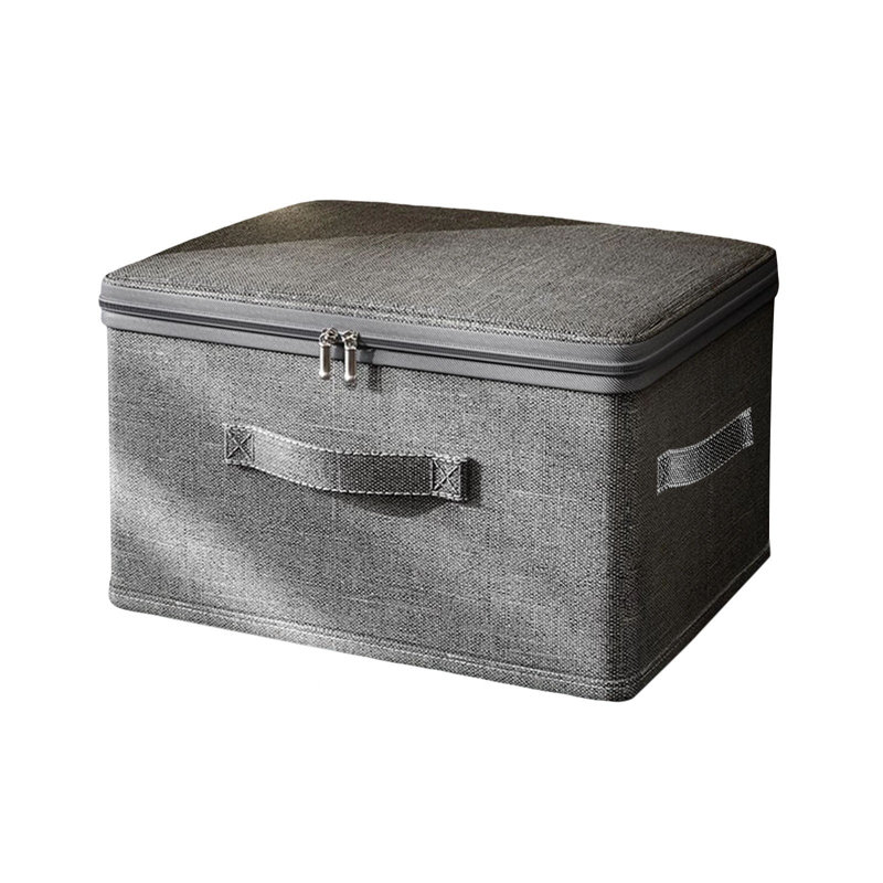  Quilt Storage Bags Moving Packing Bags, Closet Organizers and Storage, Large Clothes Storage Bins Portable Storage Containers with Reinforced Handles for Blanket, Comforter, Bedding