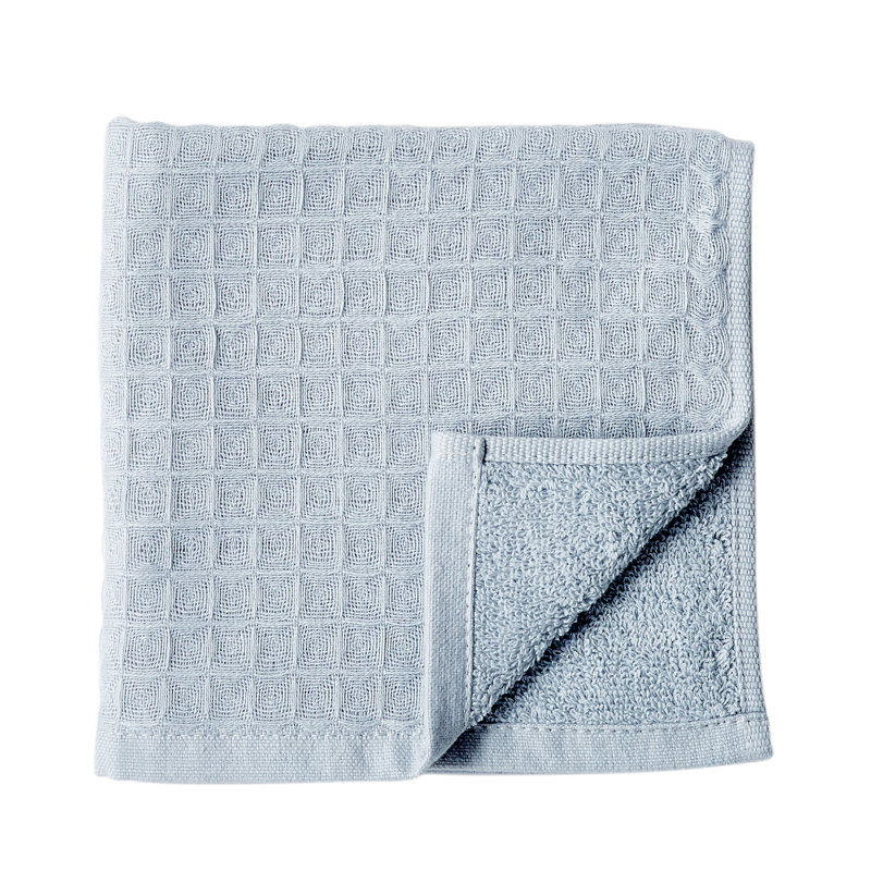 Waffle Twist Waffle Washcloth, Ocean