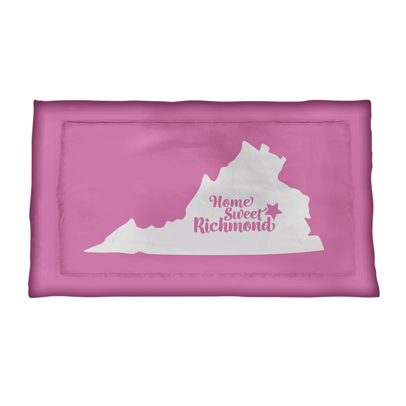 Sham Set, Polyester, King, Pink