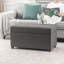 Banc de rangement avec repose-pieds 31 po-132736058