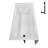 Streamline 60 in. x 30 in. Acrylic Left-Hand Drain Alcove Bathtub in Glossy White With External Drain-101699047