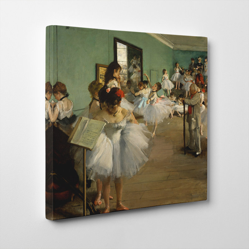 Edgar Degas - Wrapped Canvas Painting, 35cm H x 35cm W