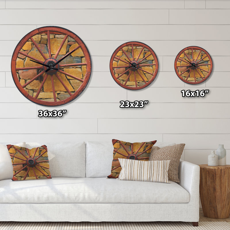 Horloge murale Old, Moyen