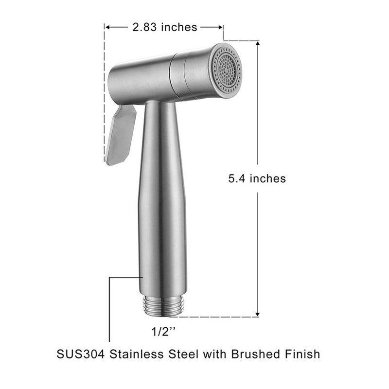 Ensemble de pulvérisateur de toilette à main bidet