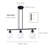 3 - Light Kitchen Island Pendant