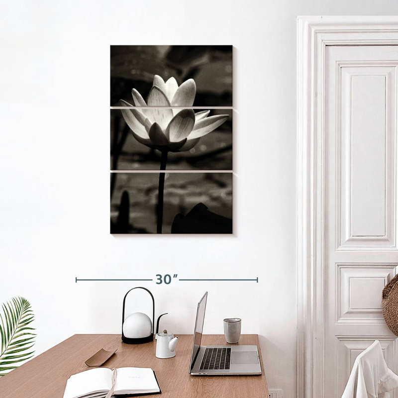 Harnek Lotus Flower III, 32" H x 20" W