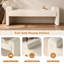 Banc rembourré l 59,4 po-175232660-175232661