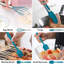 Ensemble de 14 ustensiles de cuisine en silicone, bleu