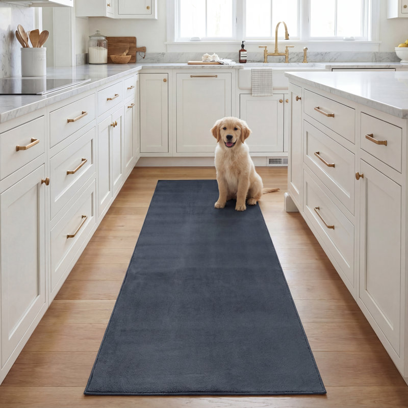 Loft 300 Performance Machine Washable Solid Color Rug, Runner 2'3" x 8'