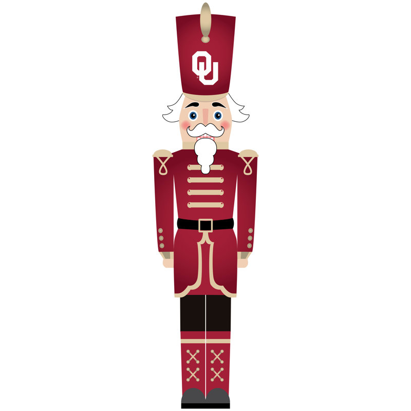 University Of Oklahoma 46" Nutcracker Leaner