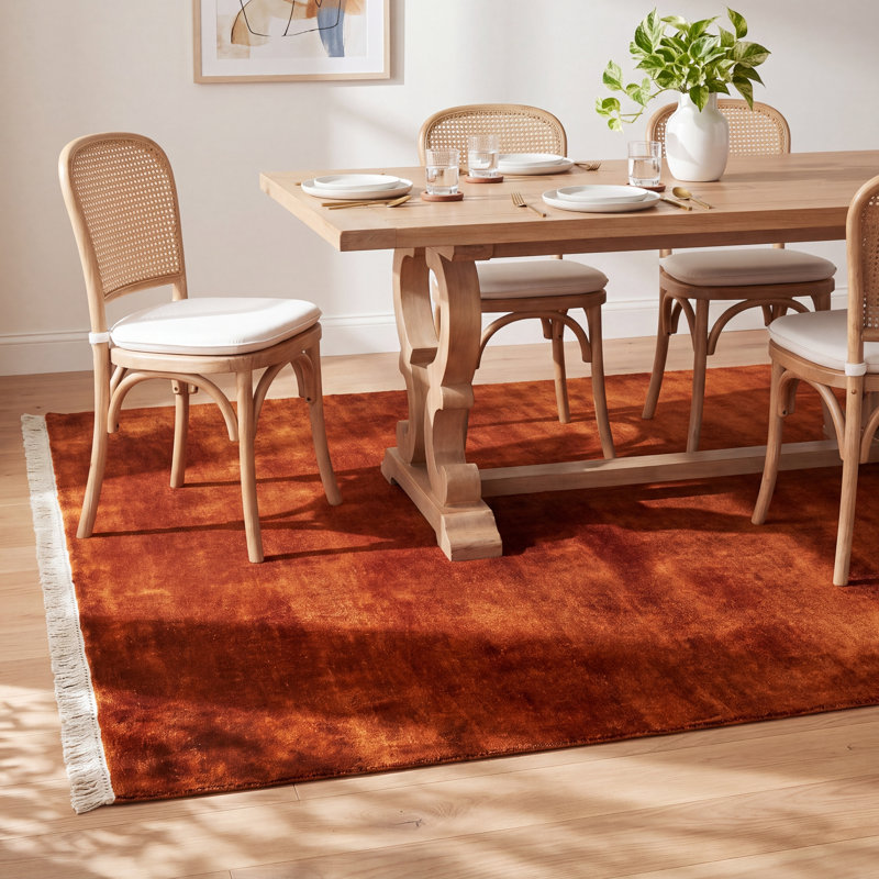 Clio Wool Area Rug, Rectangle 5' x 7'6"