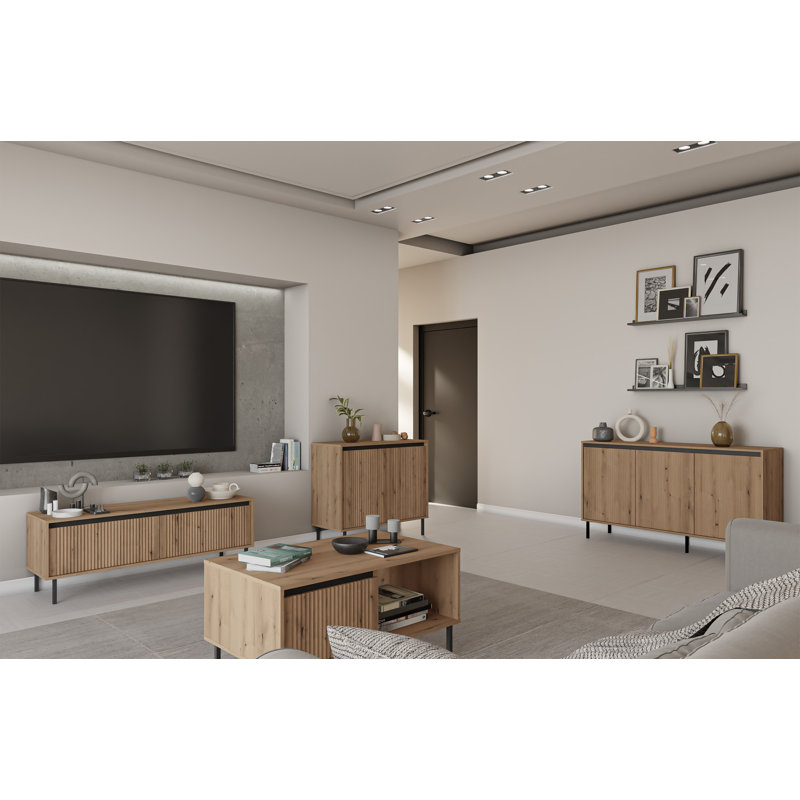 Bev 100.2cm Sideboard, Brown