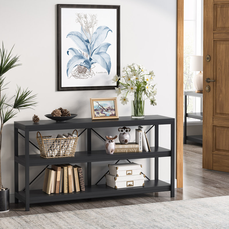 140cm Console Table, Black