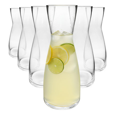 Argon Tableware Hoxton Crystal Carafes - 1.1L - Pack of 6