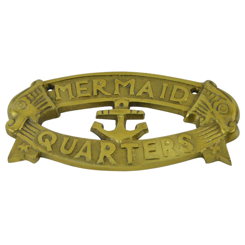 Enseigne de bateau Ballance Mermaid Quarters