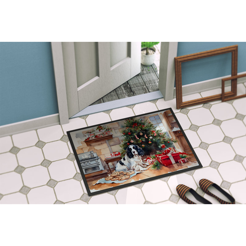 Tapis de porte English Springer Spaniel, L 24 po x L 36 po
