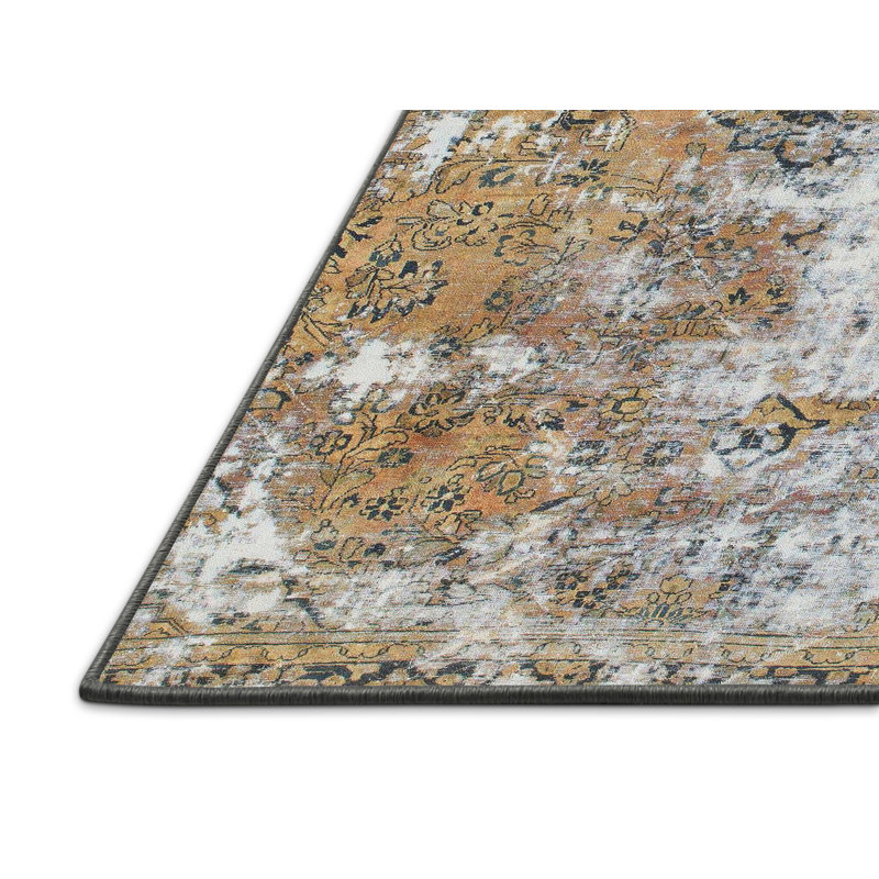 Storden Abstract Indoor Rug, Rectangle 3' x 5'