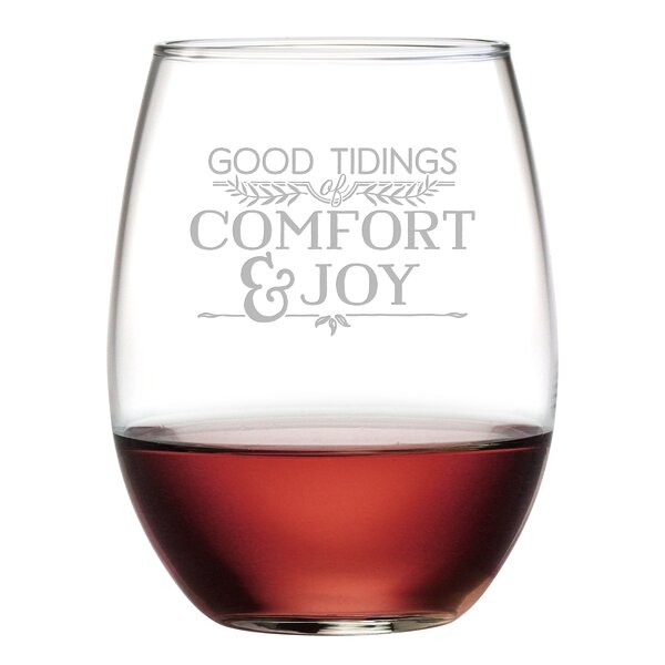 The Holiday Aisle® 21oz. Wine Glass Set | Wayfair