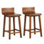 Itsuko  Wood 24.5'' Counter Stool-873919031