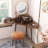 Simple Flip-top Multi-functional Makeup Table