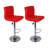 Swivel Upholstered Adjustable Height Counter Stool-734963812