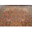 Tapis persan antique à motif de teinture végétale antique Mahal noué à la main 7 x 11