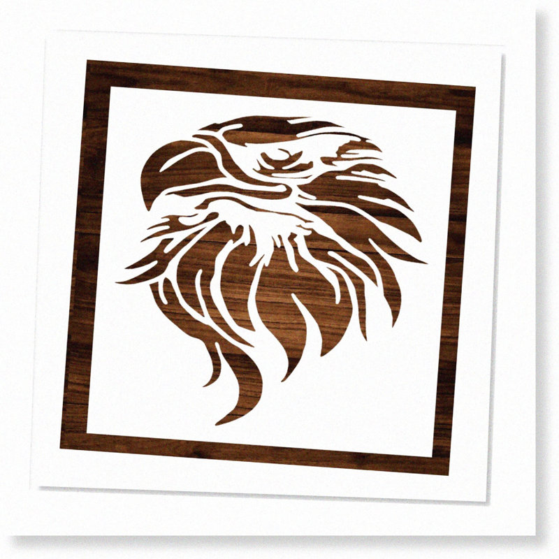 ClearFlex Eagle Reusable Flexible Plastic Stencil