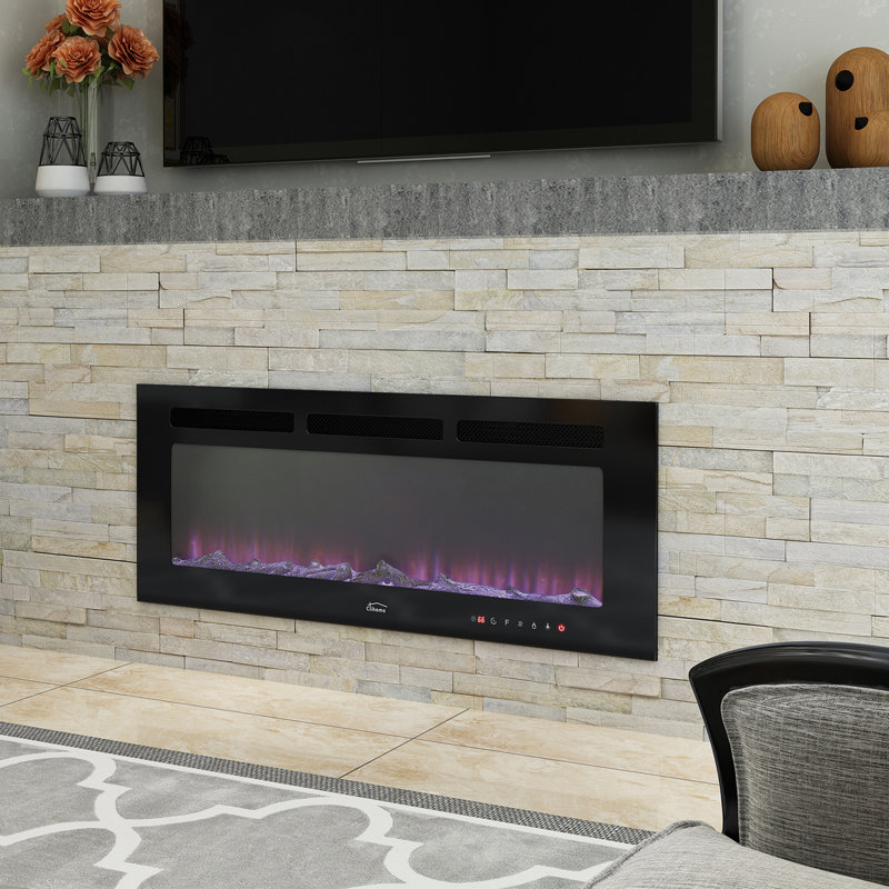 Foyer électrique mural Barnsdale Basics, H 17 po x l 42 po x P 4,1 po