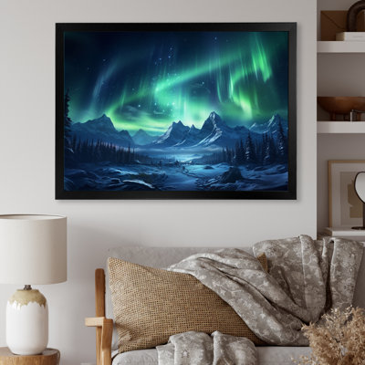 Northern Lights II sur impression sur toile