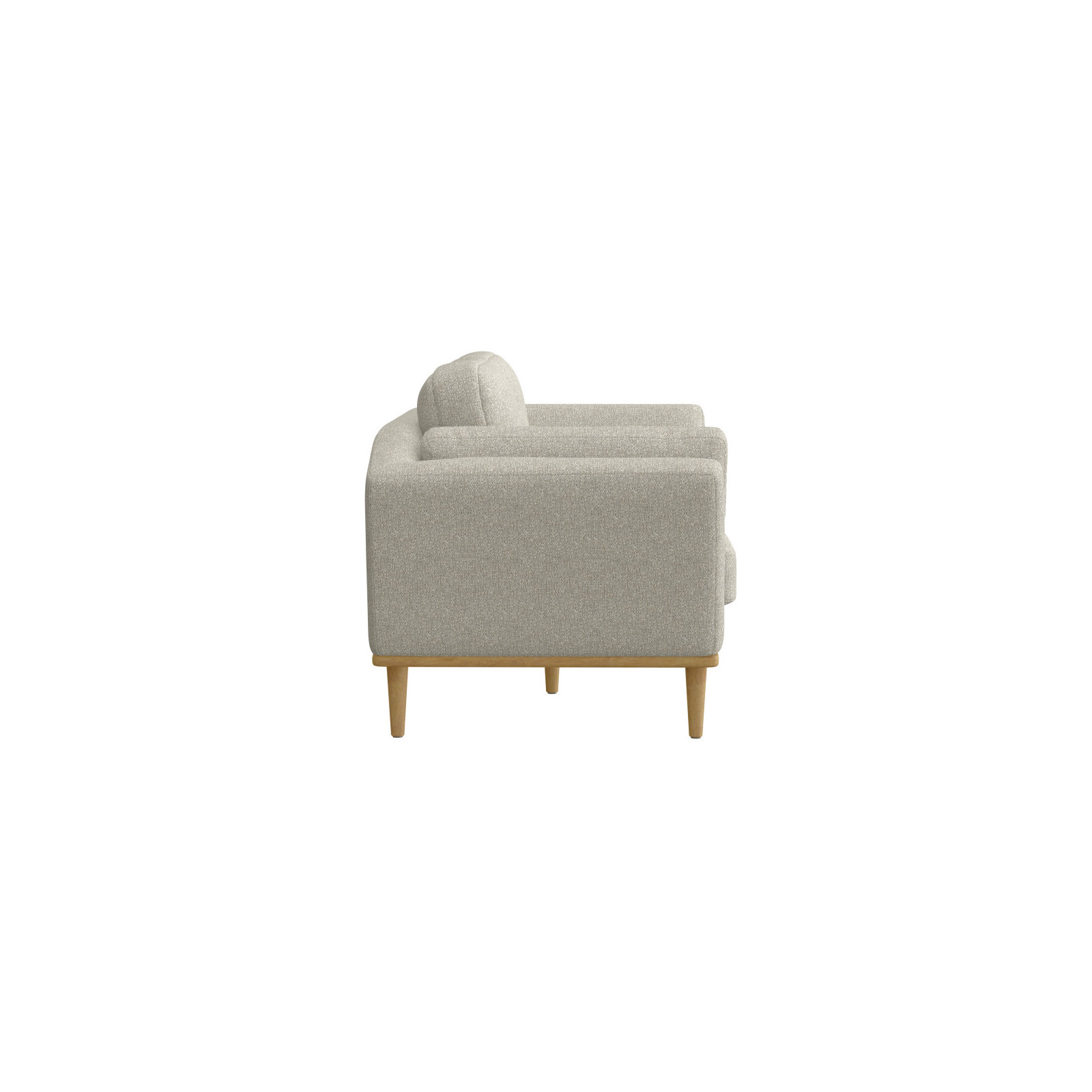 83" Flared Arm Sofa, 35" H x 65" W x 35" D