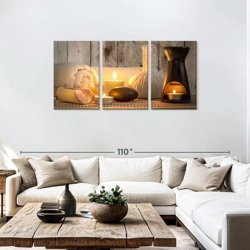 'Aromatherapy Spa, 36" H x 74" W